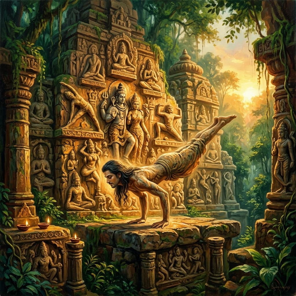 The Origins and Evolution of Yoga Asanas